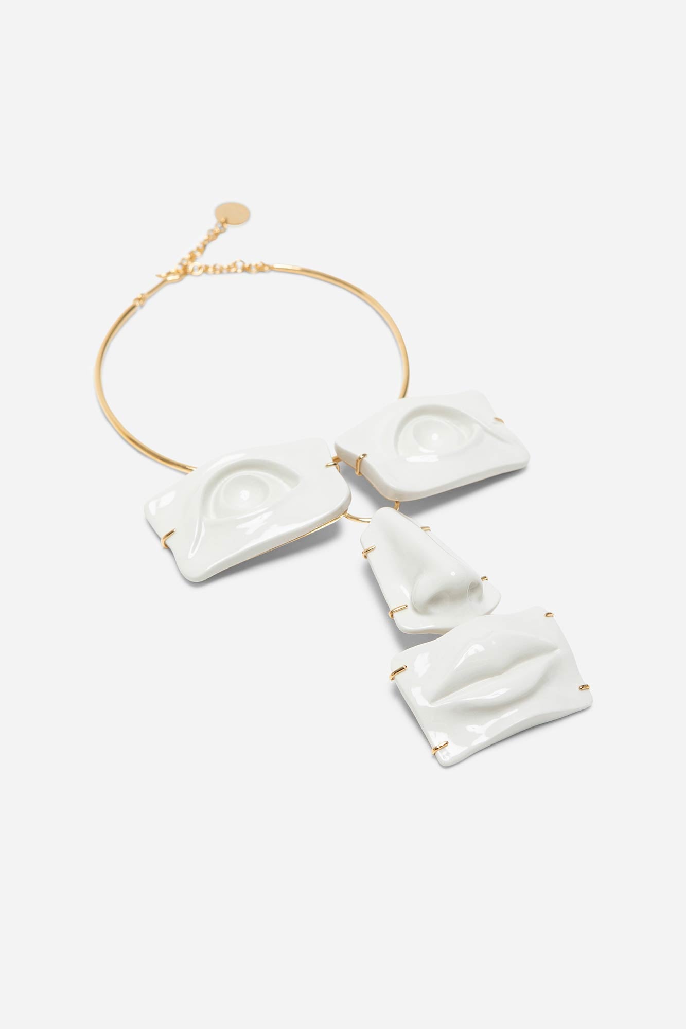FACE STATEMENT NECKLACE