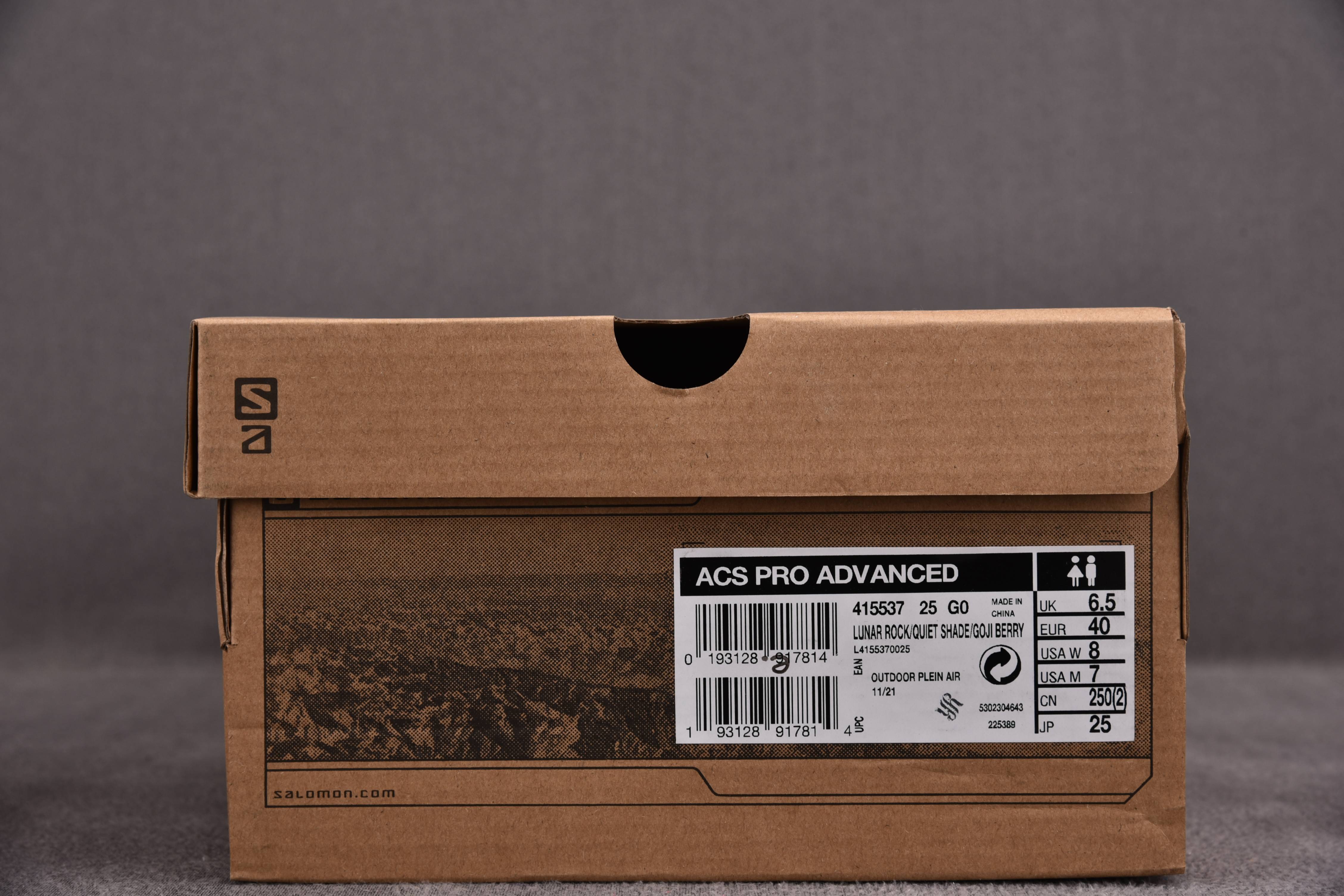 Salomon ACS Pro Advanced Lunar Rock Goji