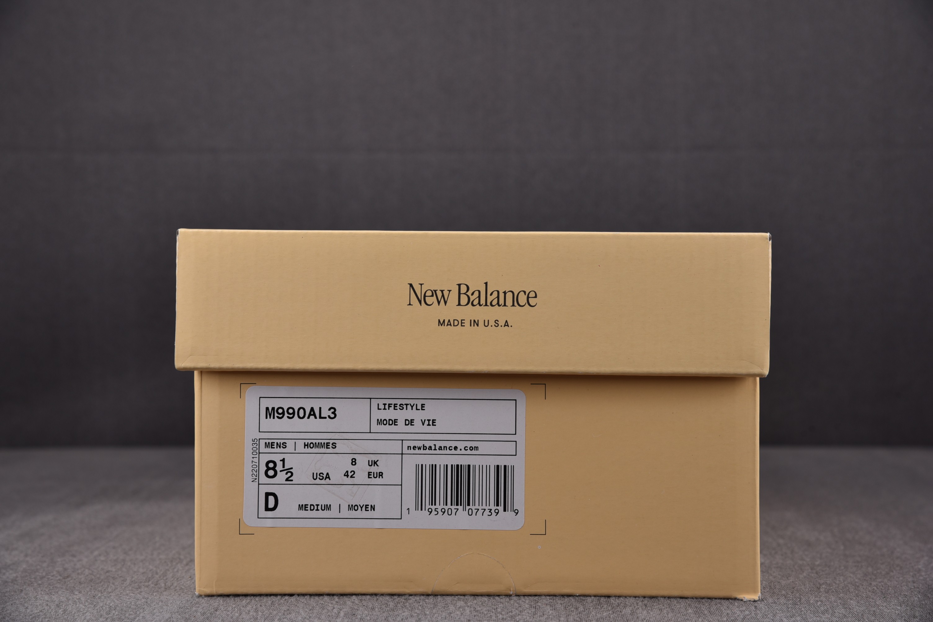 New Balance 990v3 MiUSA Teddy Santis Sea Salt