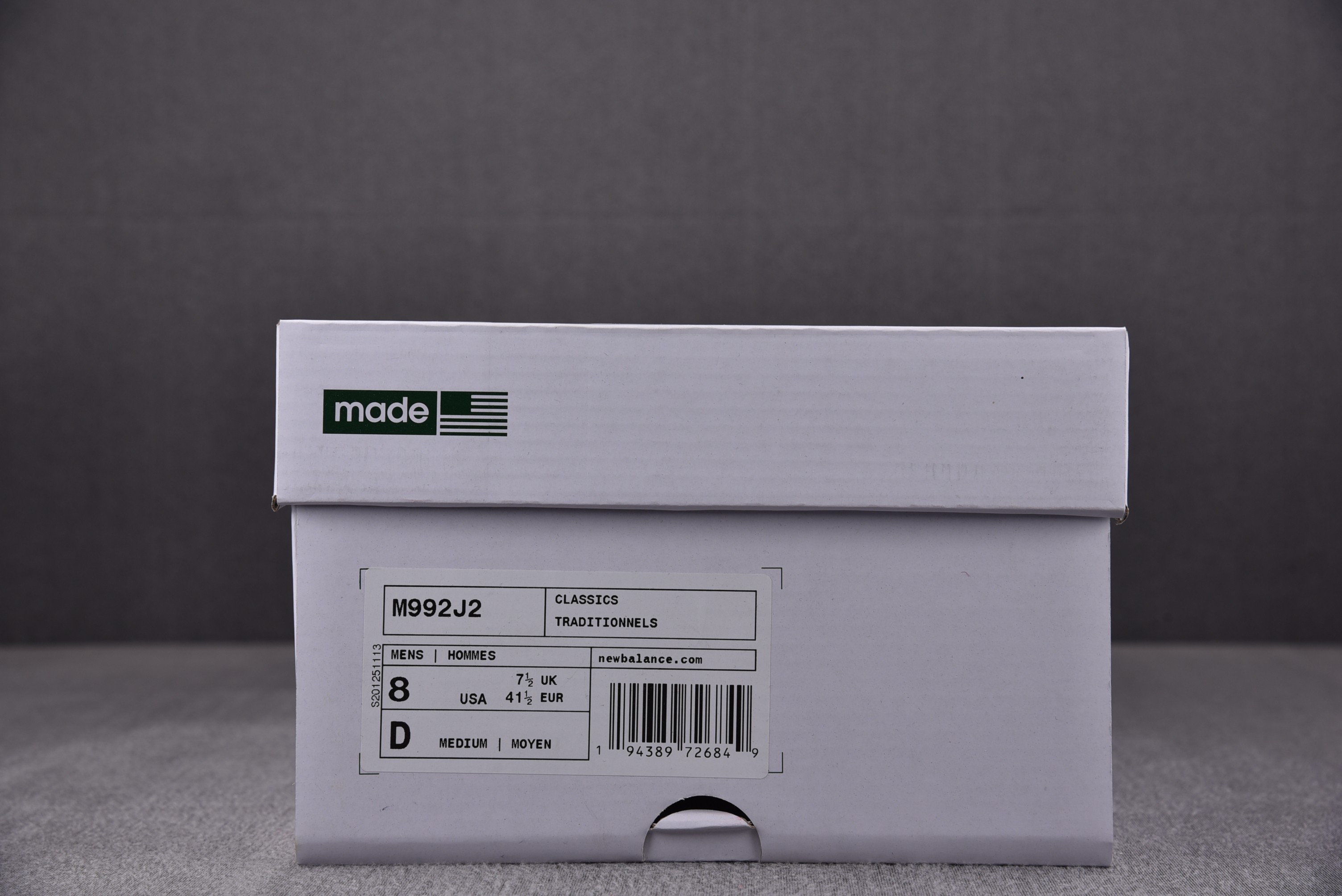 NEW BALANCE X JJJJOUND M992J2