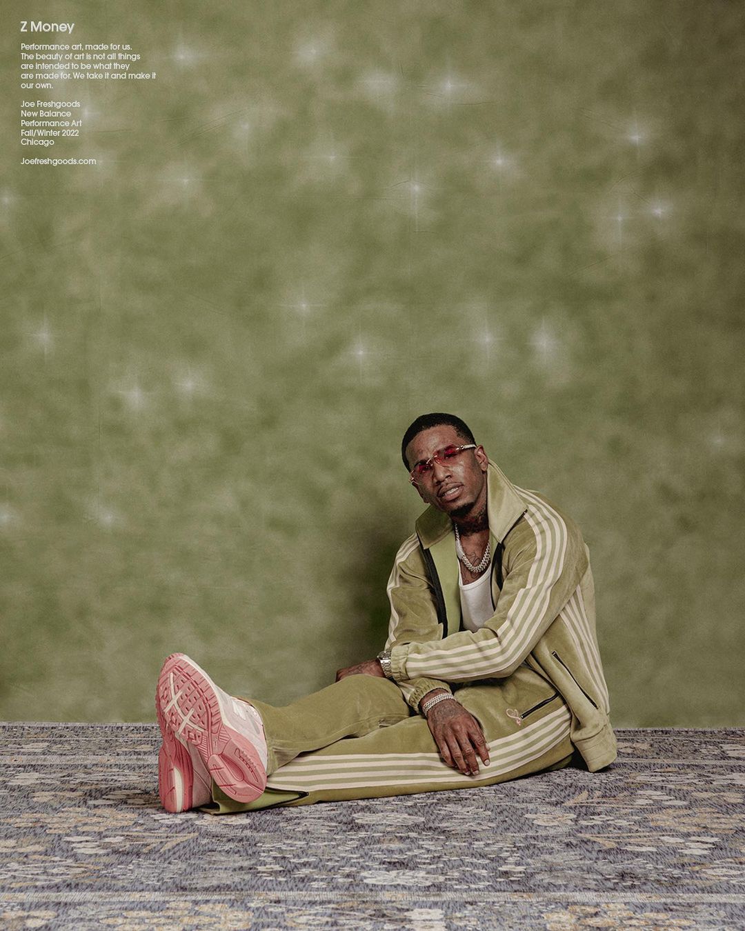 New Balance 993 Joe Freshgoods Performance Art Powder Pink