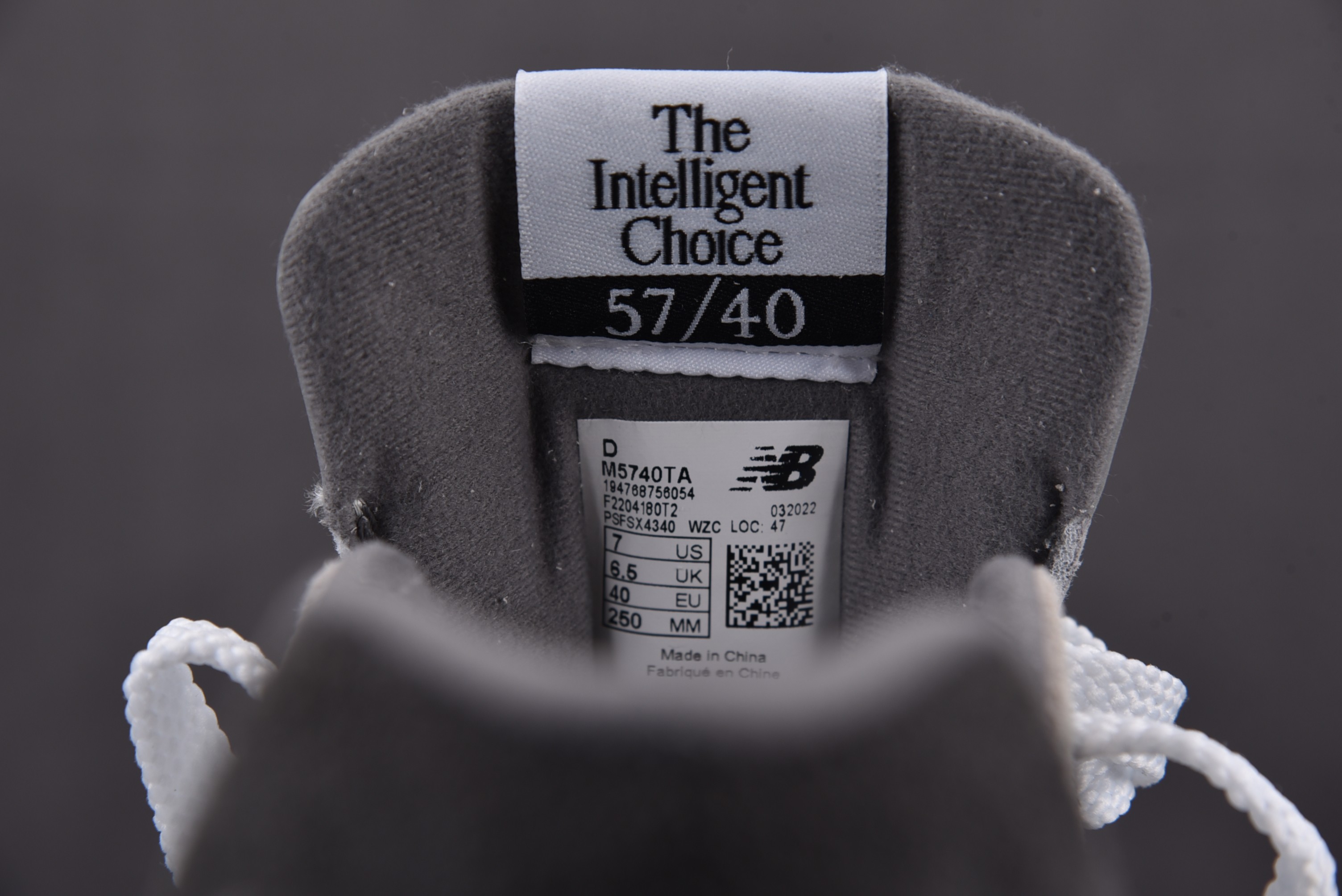 New Balance 57/40 Grey Day