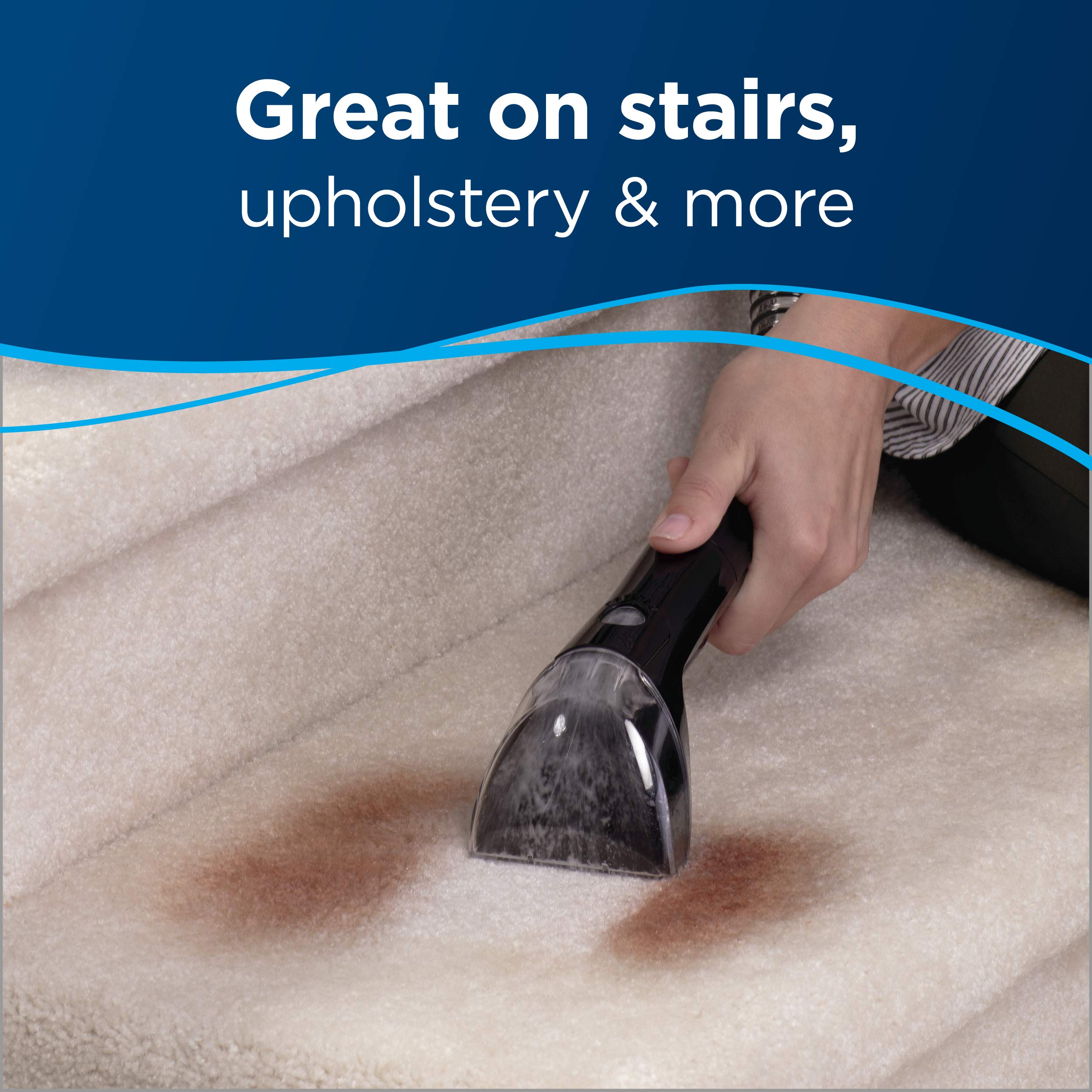 testBISSELL Little Green Proheat Portable Deep Cleaner/Spot Cleaner and Car/Auto Detailer with self-Cleaning HydroRinse Tool for Carpet and Upholstery, 2513E