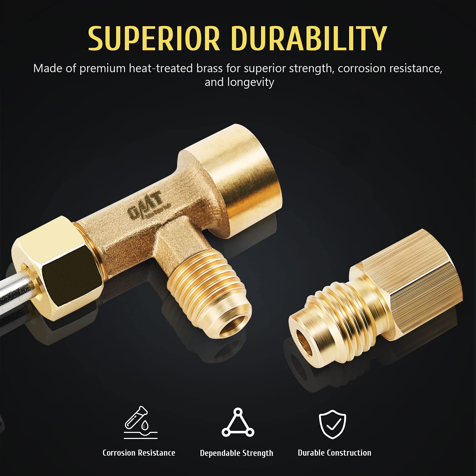 testOMT R134a Can Tap, Puncture Style R134a Refrigerant Dispenser with Tank Adapter for 1/4" and 1/2" AC Charging Hoses for Refilling Automotive Truck SUV and Other Air Conditioning Systems