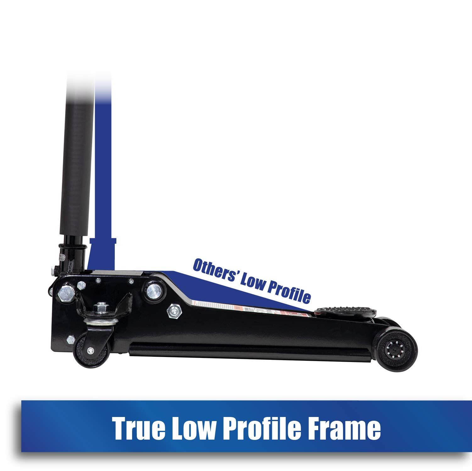 testArcan 2 Ton Low Profile Quick Rise Steel Floor Jack For liftcar,suv,truck A20015