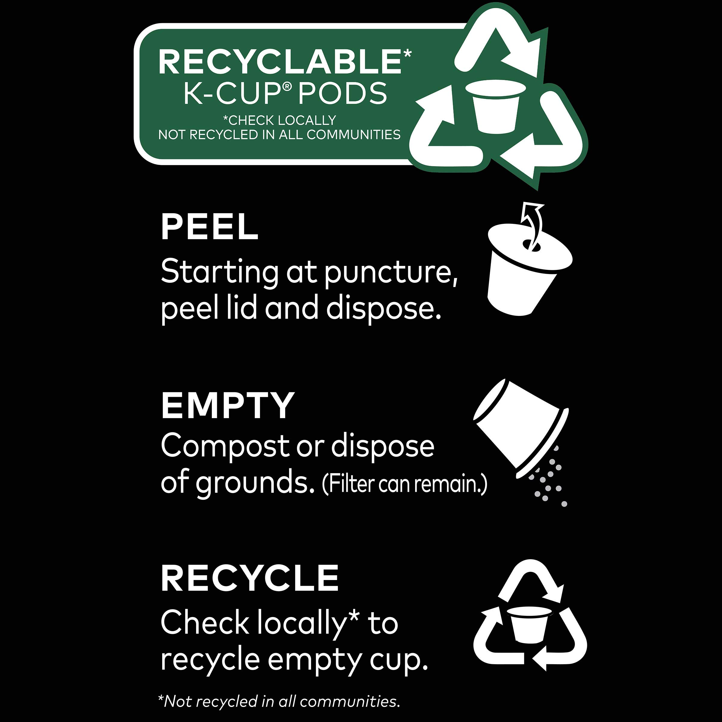 testPeet's Coffee Decaf House Blend, Dark Roast, 16 Count Single Serve K-Cup Decaffeinated Coffee Pods for Keurig Coffee Maker